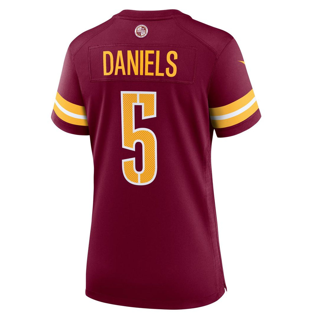 Jayden Daniels Washington Commanders Women's Alternate Game Player Jersey - Black