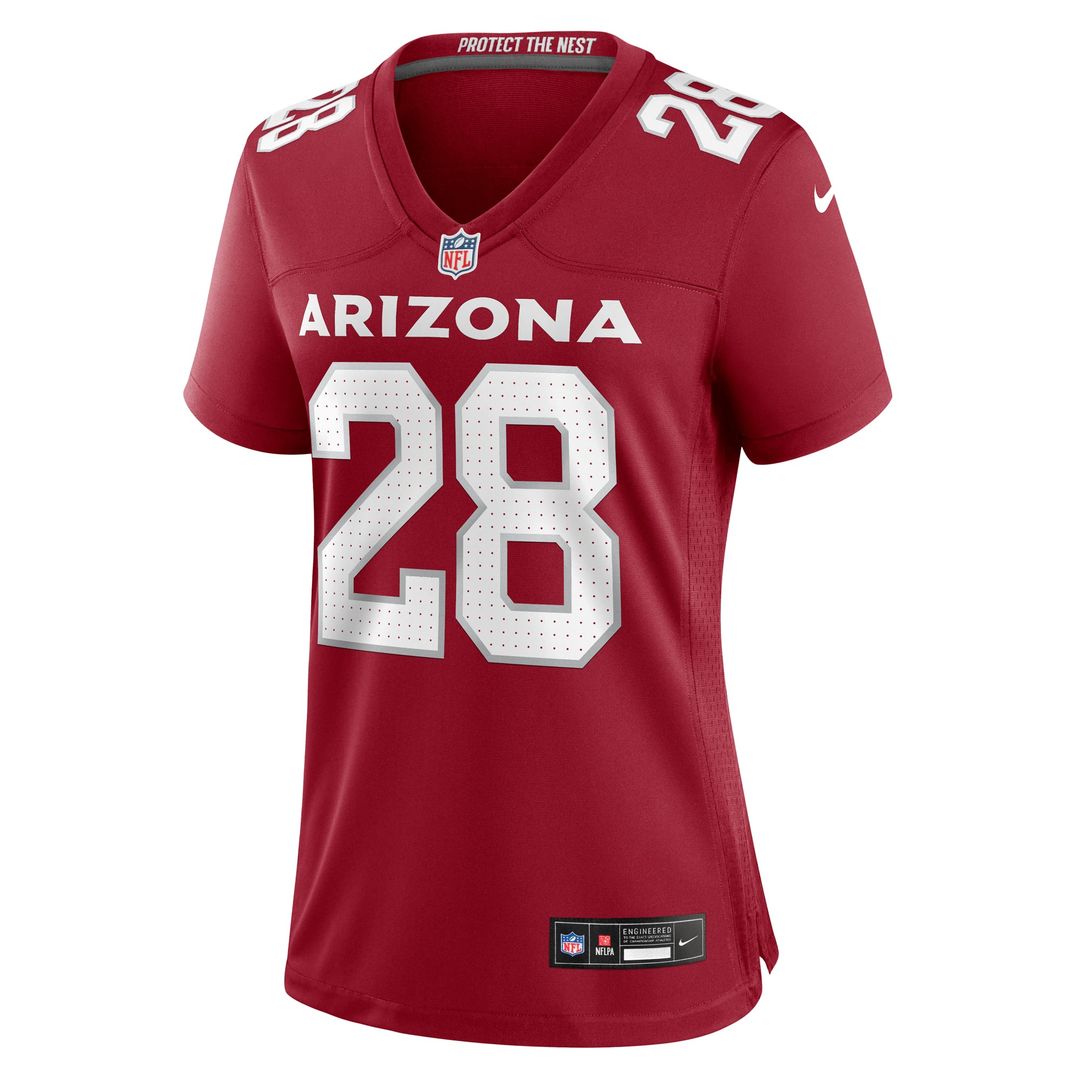 Elijah Jones Arizona Cardinals Women's Game Jersey - Cardinal