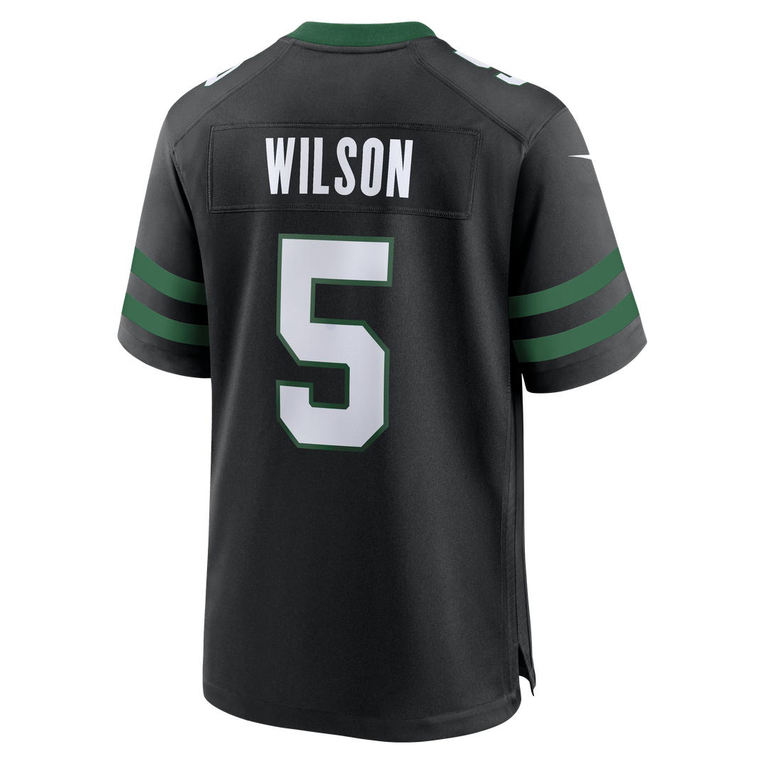 Garrett Wilson New York Jets Alternate Game Jersey - Legacy Black