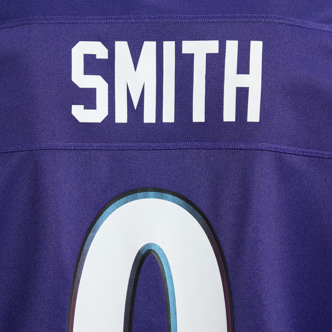 Roquan Smith Baltimore Ravens Team Game Jersey - Purple