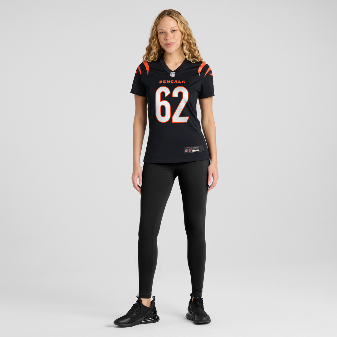 Brian Parker II Cincinnati Bengals Women's Team Game Jersey - Black