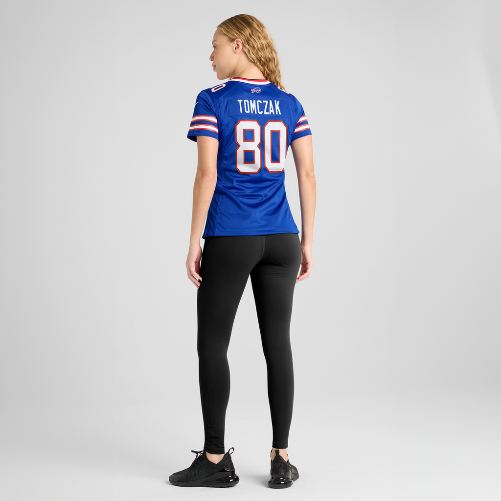 Max Tomczak Buffalo Bills Women's Team Game Jersey - Royal