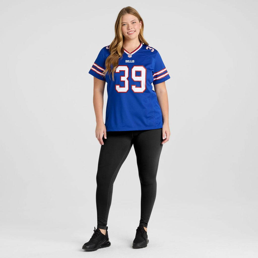Tommy Doman Jr Buffalo Bills Women's Team Game Jersey - Royal