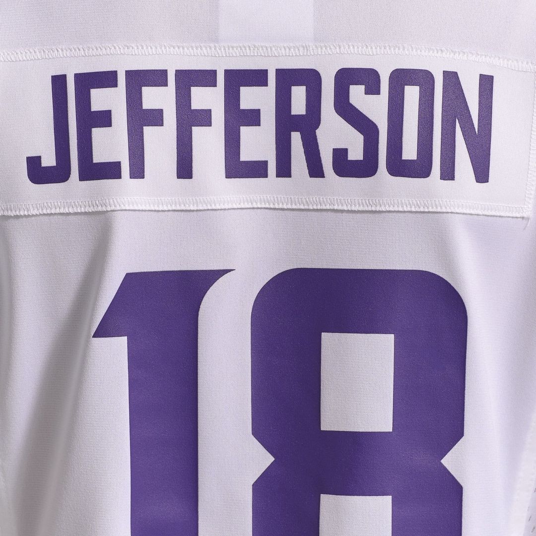 Justin Jefferson Minnesota Vikings Women's Game Jersey - Purple