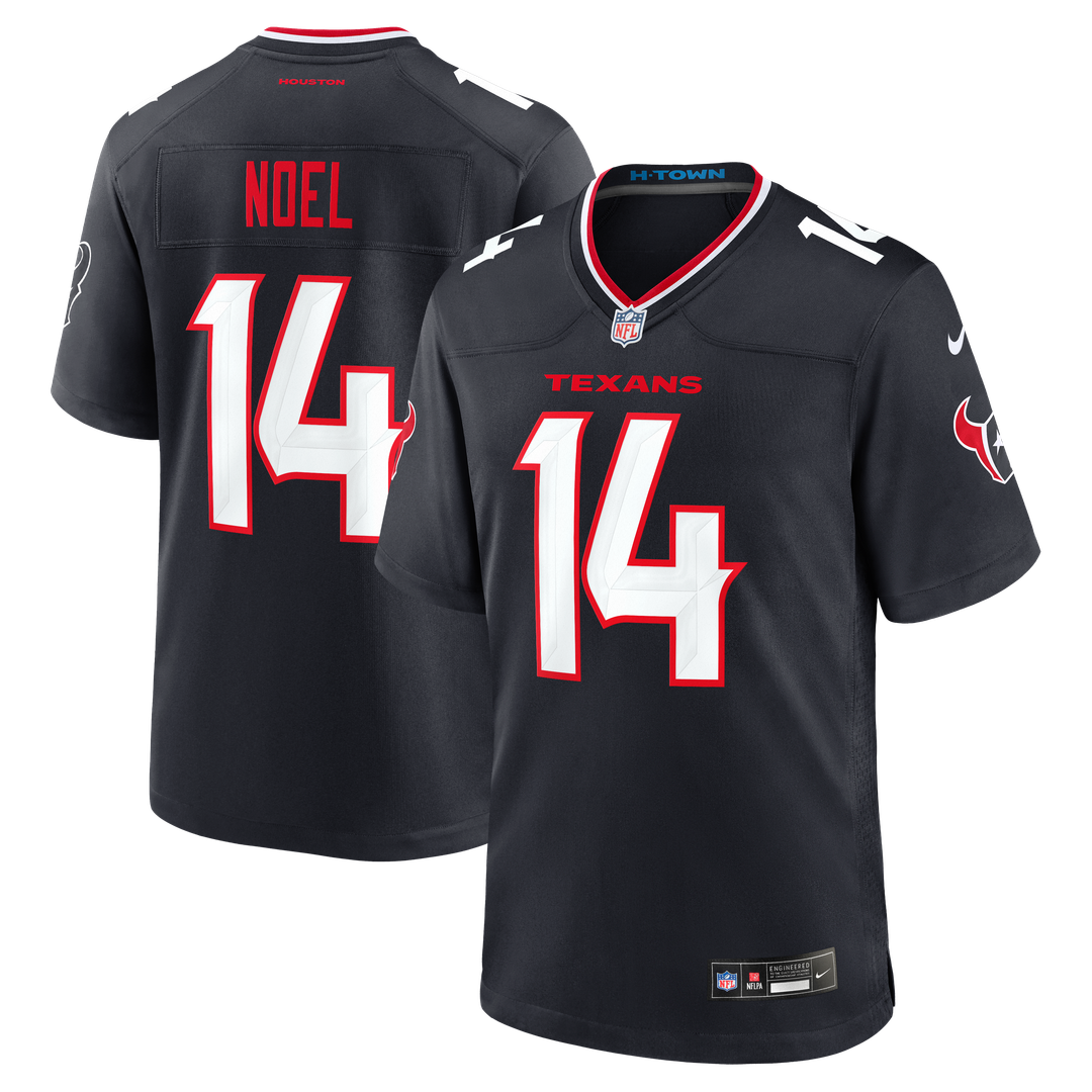Jaylin Noel Houston Texans Team Game Jersey - Navy