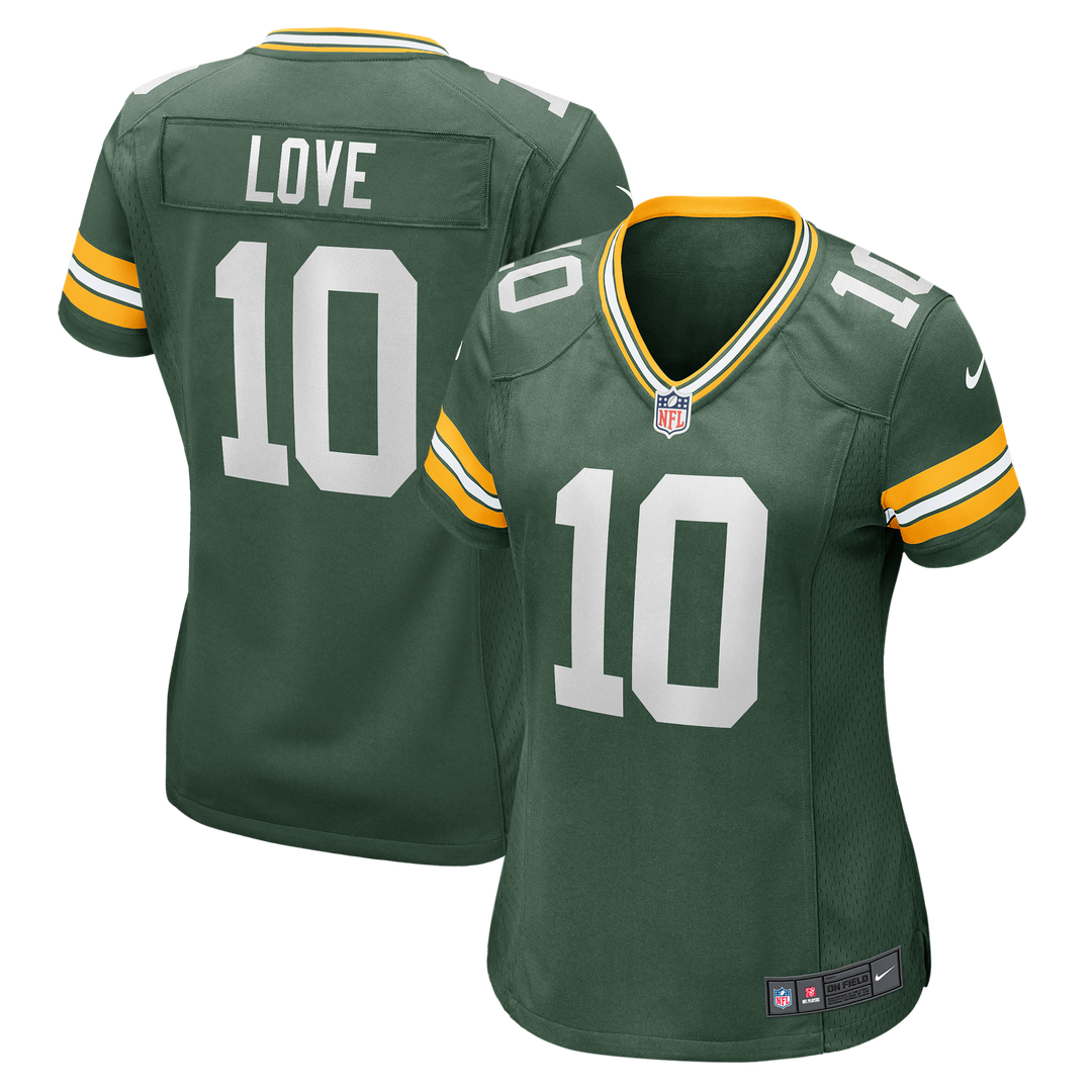 Jordan Love Green Bay Packers Women's Game Jersey - Green