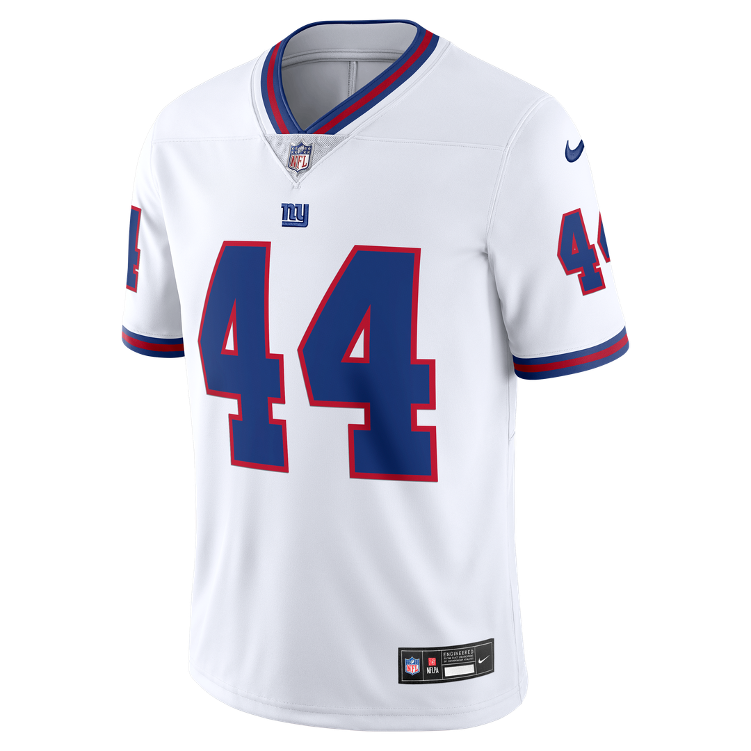 Cam Skattebo New York Giants Vintage White Vapor Untouchable Stitched Limited Jersey - White