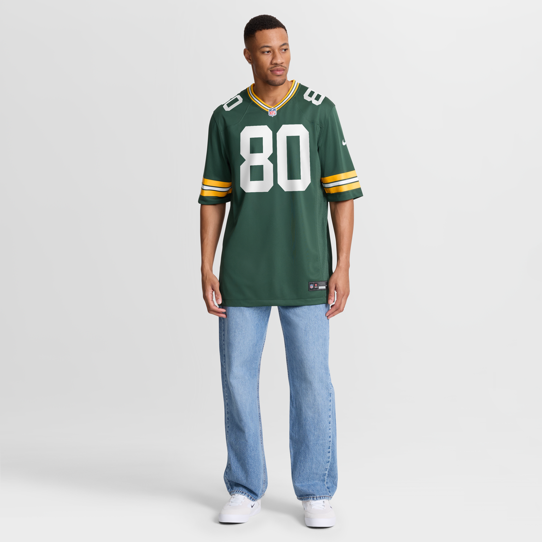Donald Driver Green Bay Packers Game Retired Player Jersey - Green