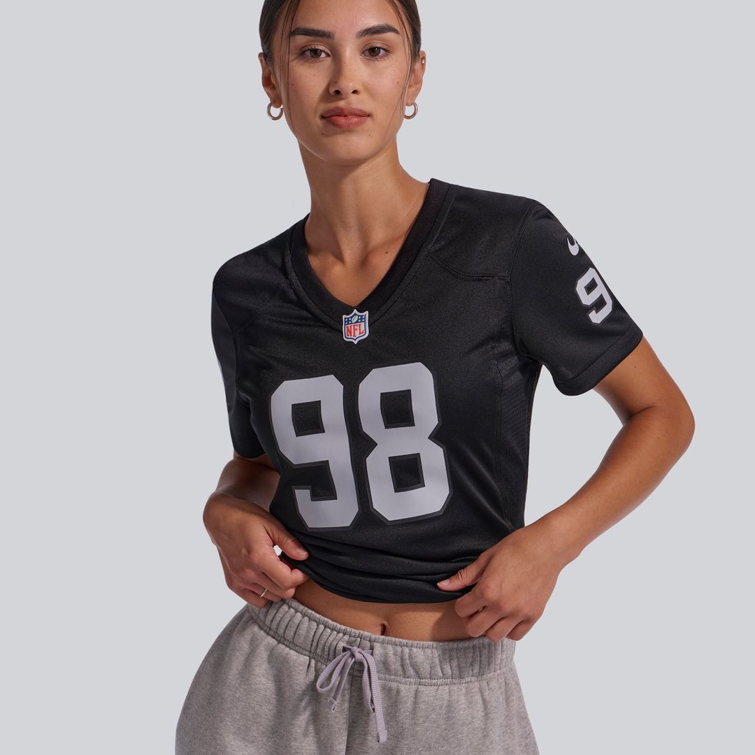 Maxx Crosby Las Vegas Raiders Women's Game Jersey - White