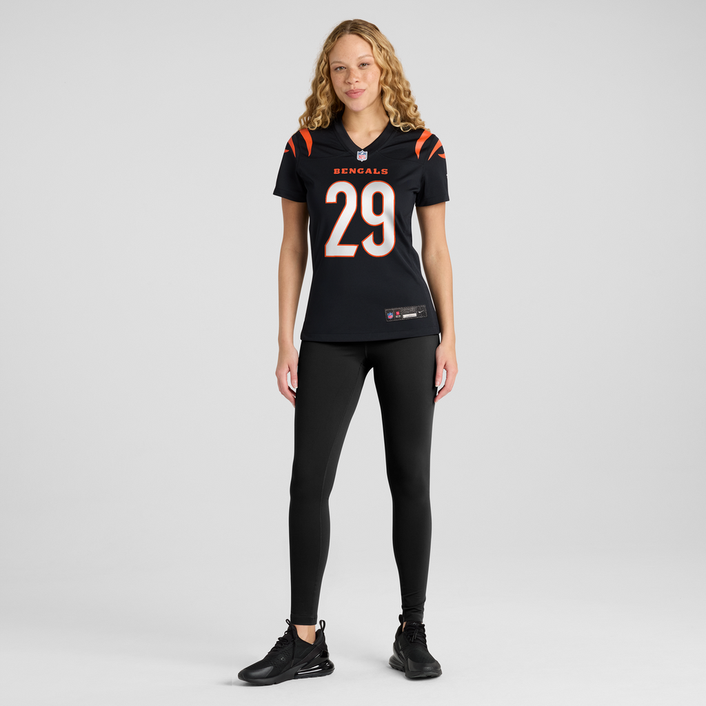 Kyle Dugger Cincinnati Bengals Women's Team Game Jersey - Black