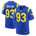 Bill Norton Los Angeles Rams Team Game Jersey - Royal
