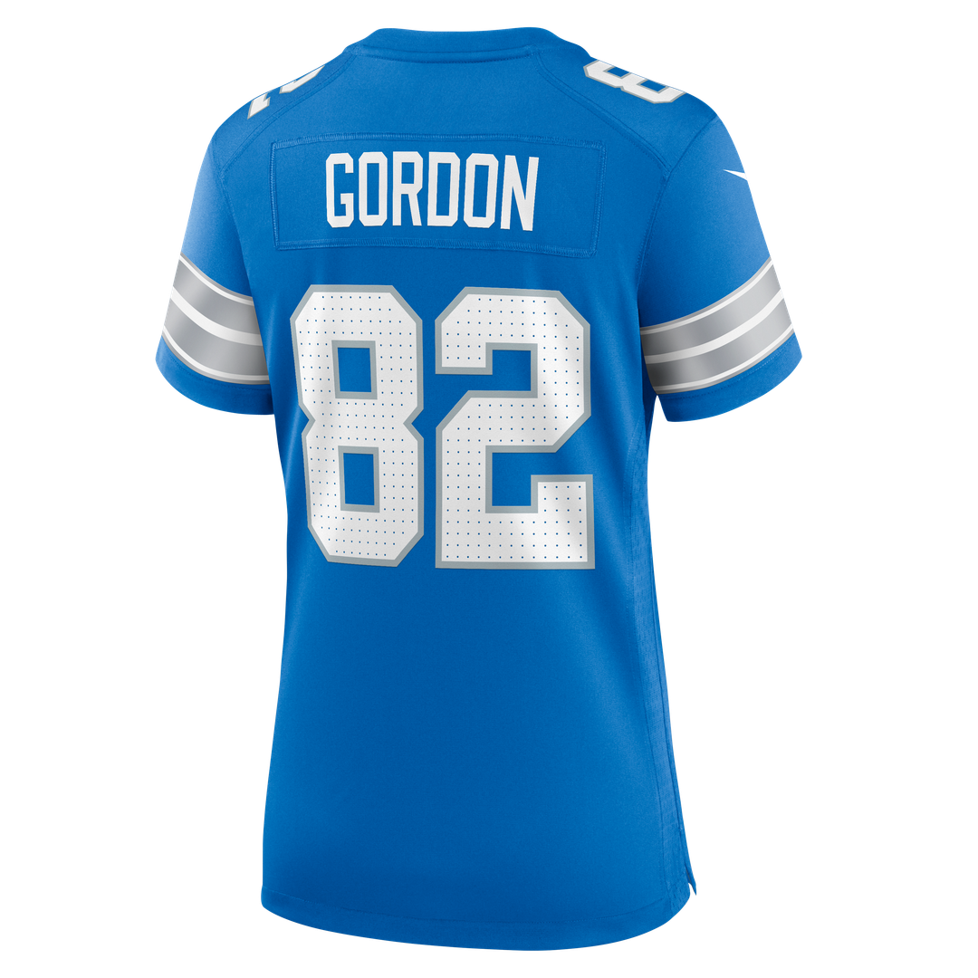 Thomas Gordon Detroit Lions Women's Team Game Jersey - Blue