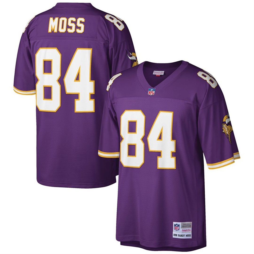 Randy Moss Minnesota Vikings Big & Tall 1998 Legacy Retired Player Jersey - White