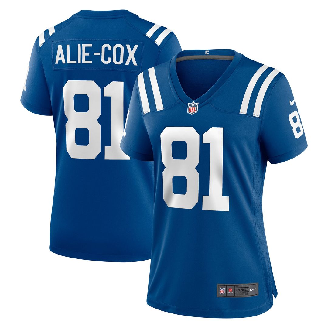 Mo Alie - Cox Indianapolis Colts Women's Team Game Jersey - Royal