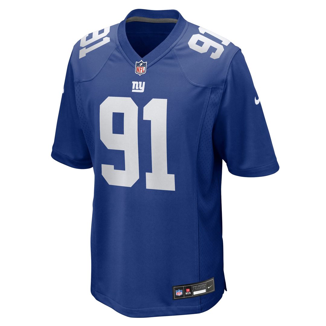 Darius Alexander New York Giants Team Game Jersey - Royal