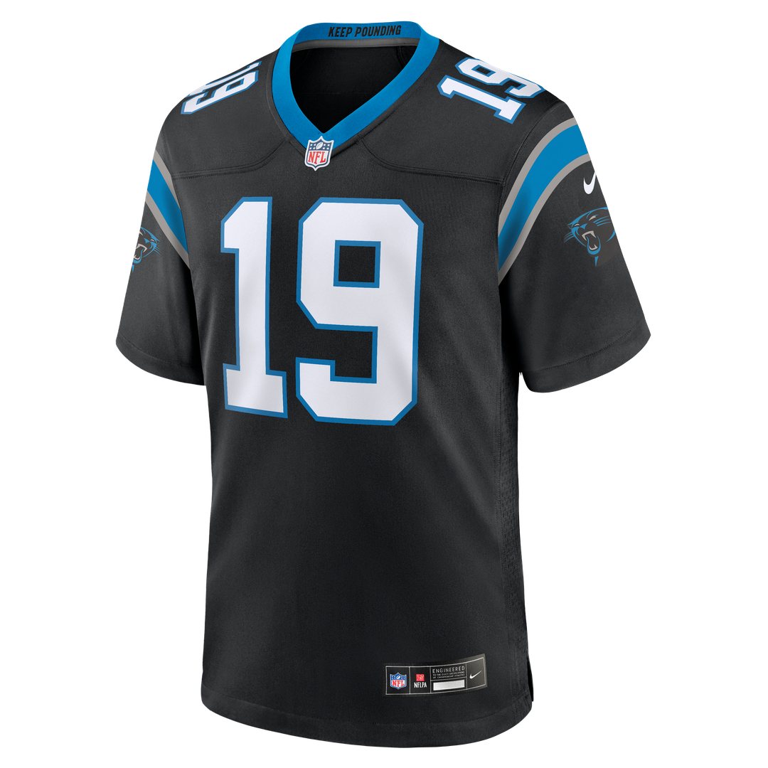 Chris Brazzell II Carolina Panthers Team Game Jersey - Black