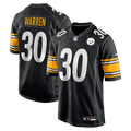 Jaylen Warren Pittsburgh Steelers Game Player Jersey - Black