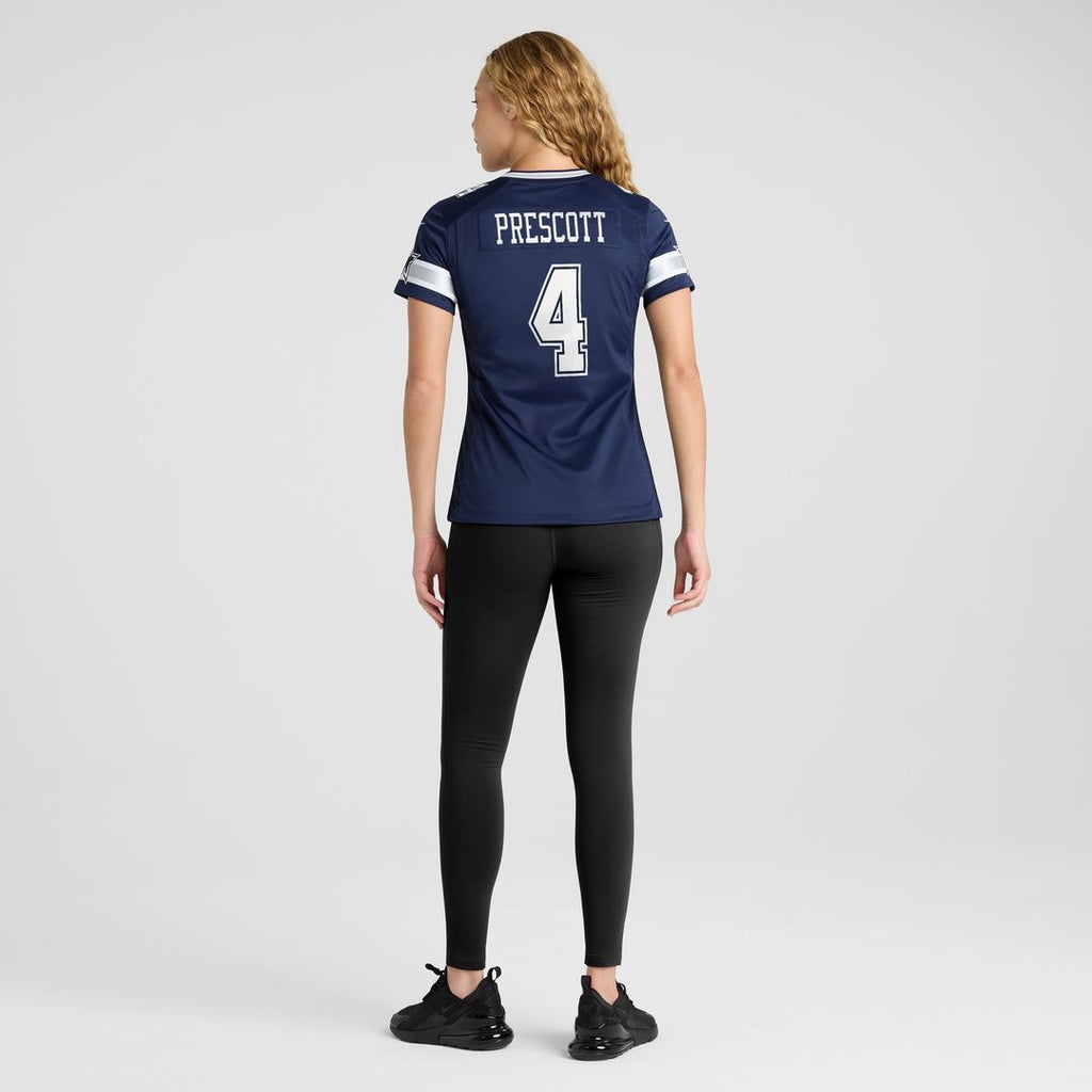 Dak Prescott Dallas Cowboys Women's Alternate Game Jersey - White