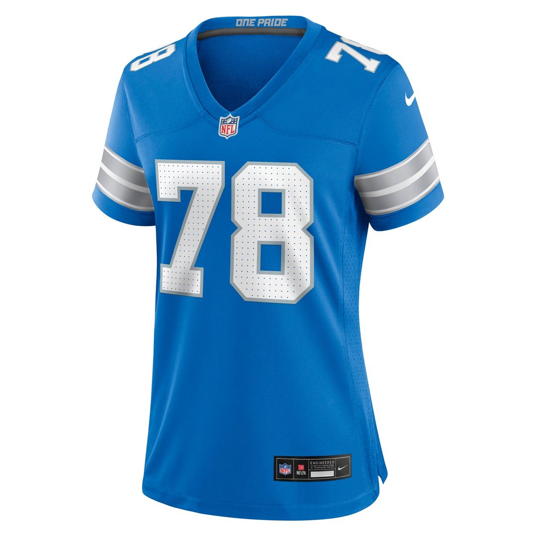 Ben Bartch Detroit Lions Women's Team Game Jersey - Blue