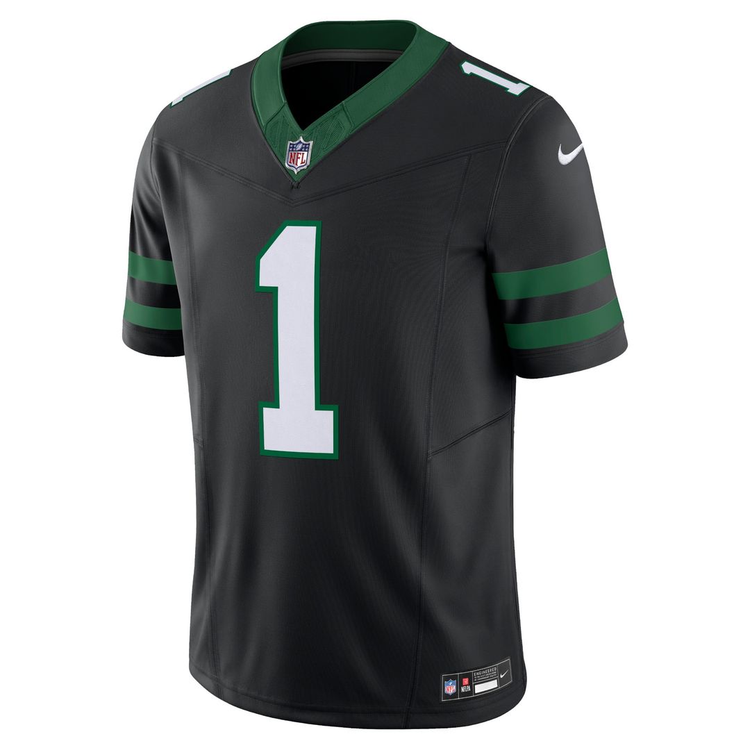 Ahmad Sauce Gardner New York Jets Alternate Vapor F.U.S.E. Limited Jersey - Legacy Black