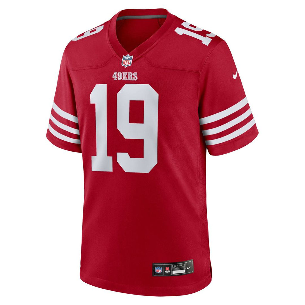 Deebo Samuel Sr San Francisco 49ers Team Game Jersey - Scarlet