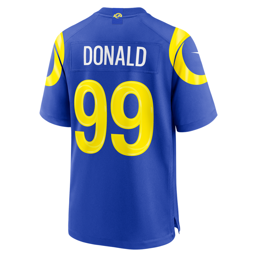 Aaron Donald Los Angeles Rams Game Jersey - Royal