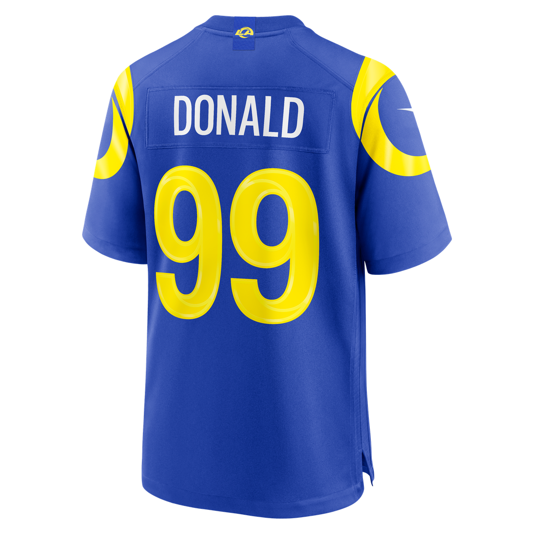 Aaron Donald Los Angeles Rams Game Jersey - Royal