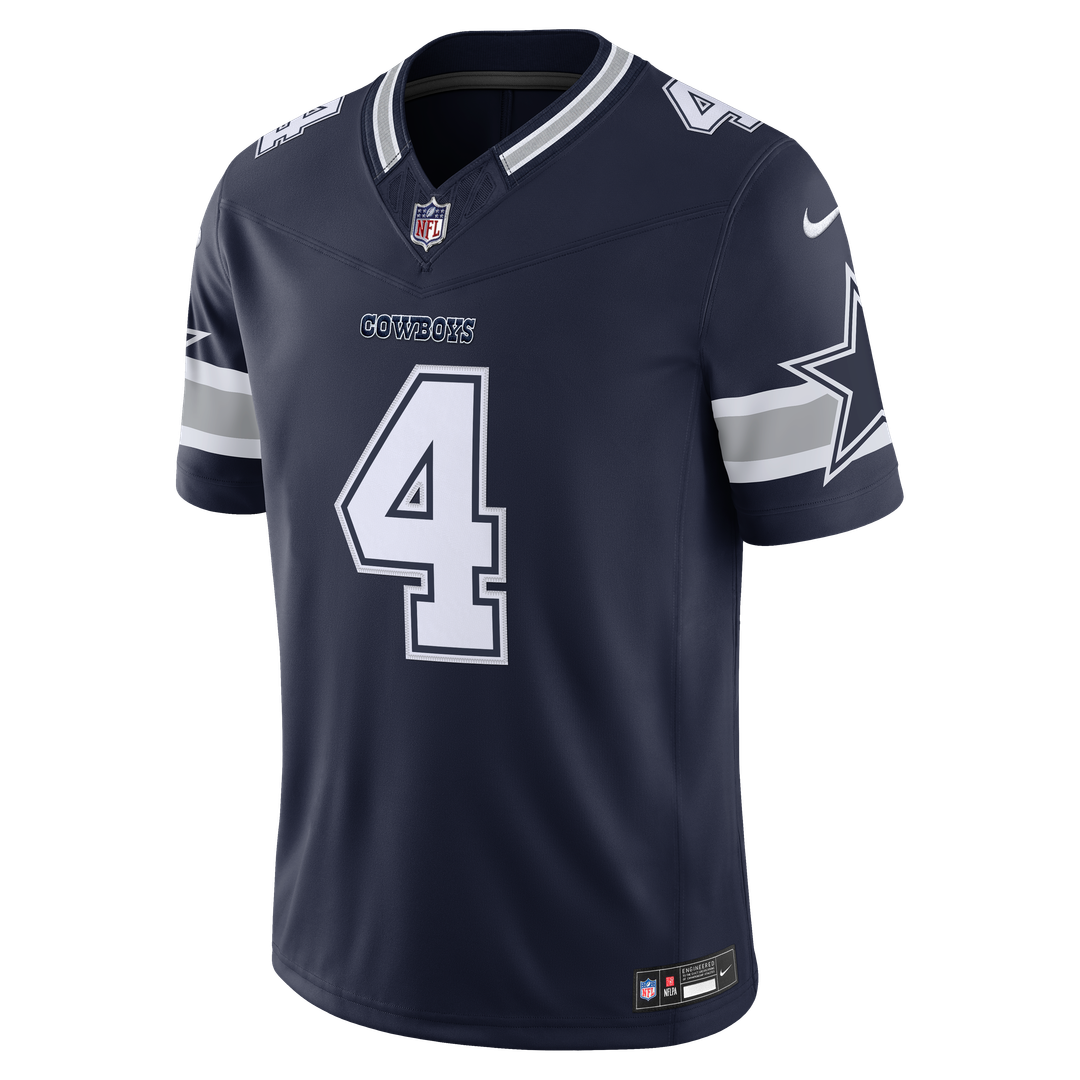 Dak Prescott Dallas Cowboys Team Vapor F.U.S.E. Stitched Limited Jersey - Navy