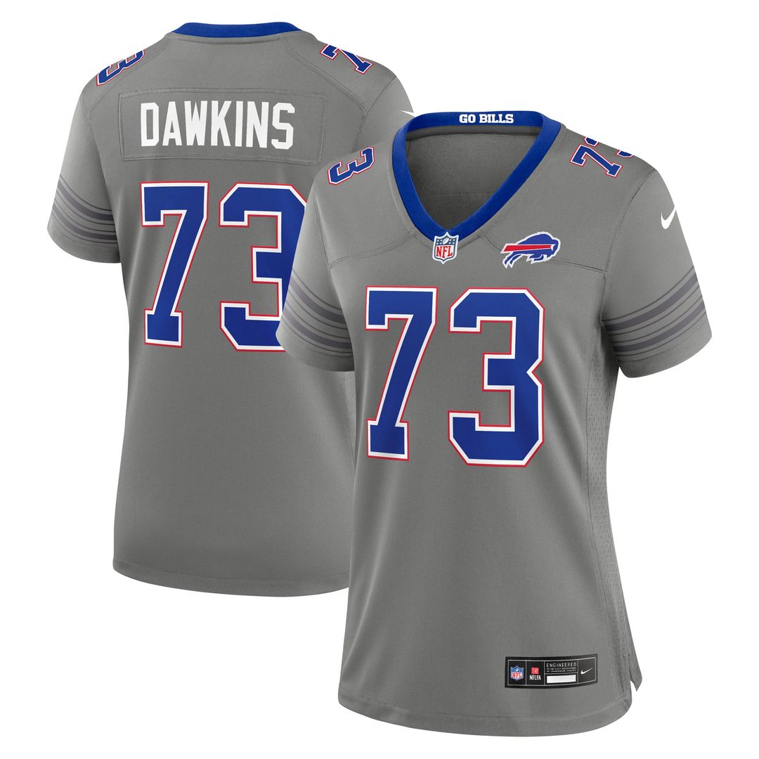 Dion Dawkins Buffalo Bills Women's Nickel City Game Jersey - Gray