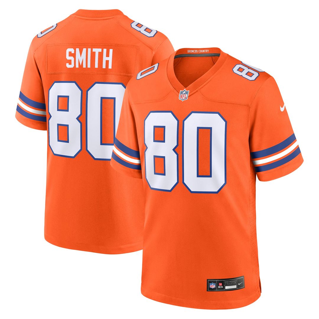 Rod Smith Denver Broncos Retired Player Alternate Game Jersey - Orange