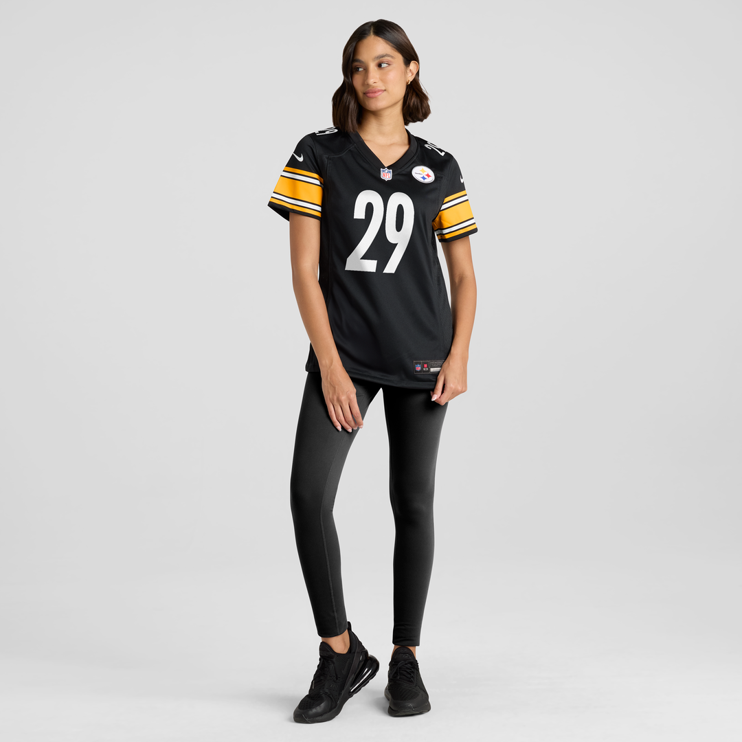 Eli Heidenreich Pittsburgh Steelers Women's Team Game Jersey - Black