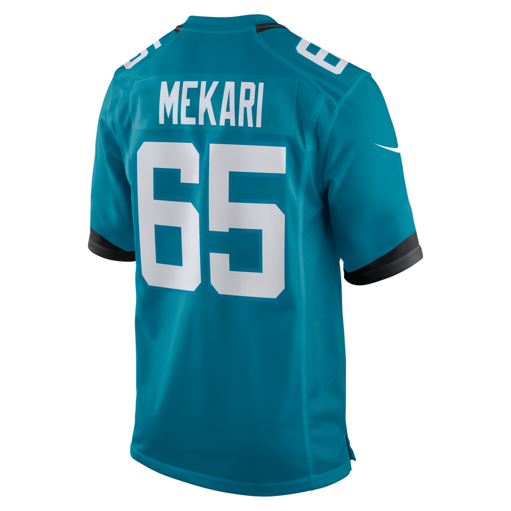 Patrick Mekari Jacksonville Jaguars Team Game Jersey - Teal