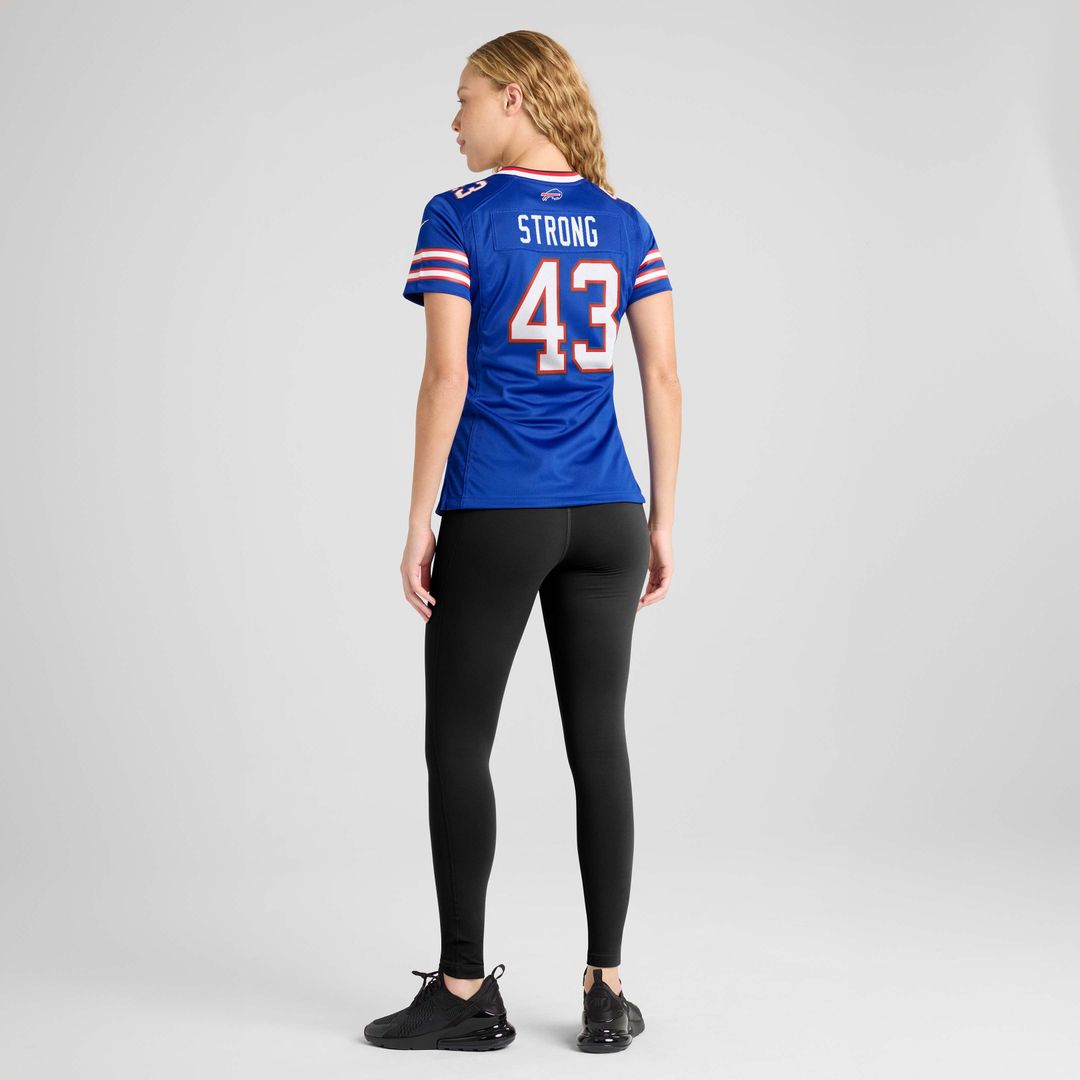 Dorian Strong Buffalo Bills Women's Team Game Jersey - Royal