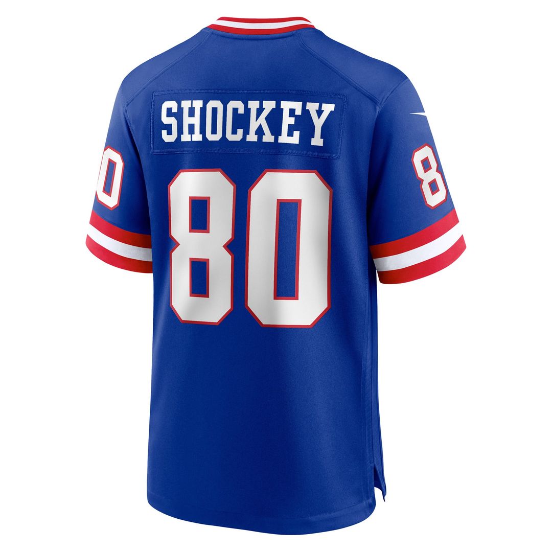 Jeremy Shockey New York Giants Retired Player Alternate Game Jersey - Royal