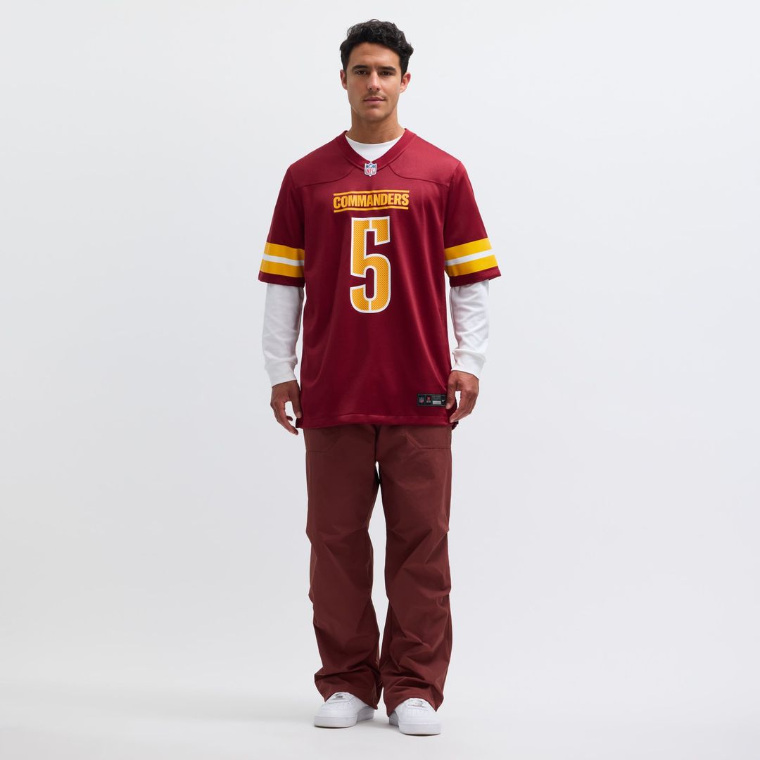 Jayden Daniels Washington Commanders Alternate Game Player Jersey - Black