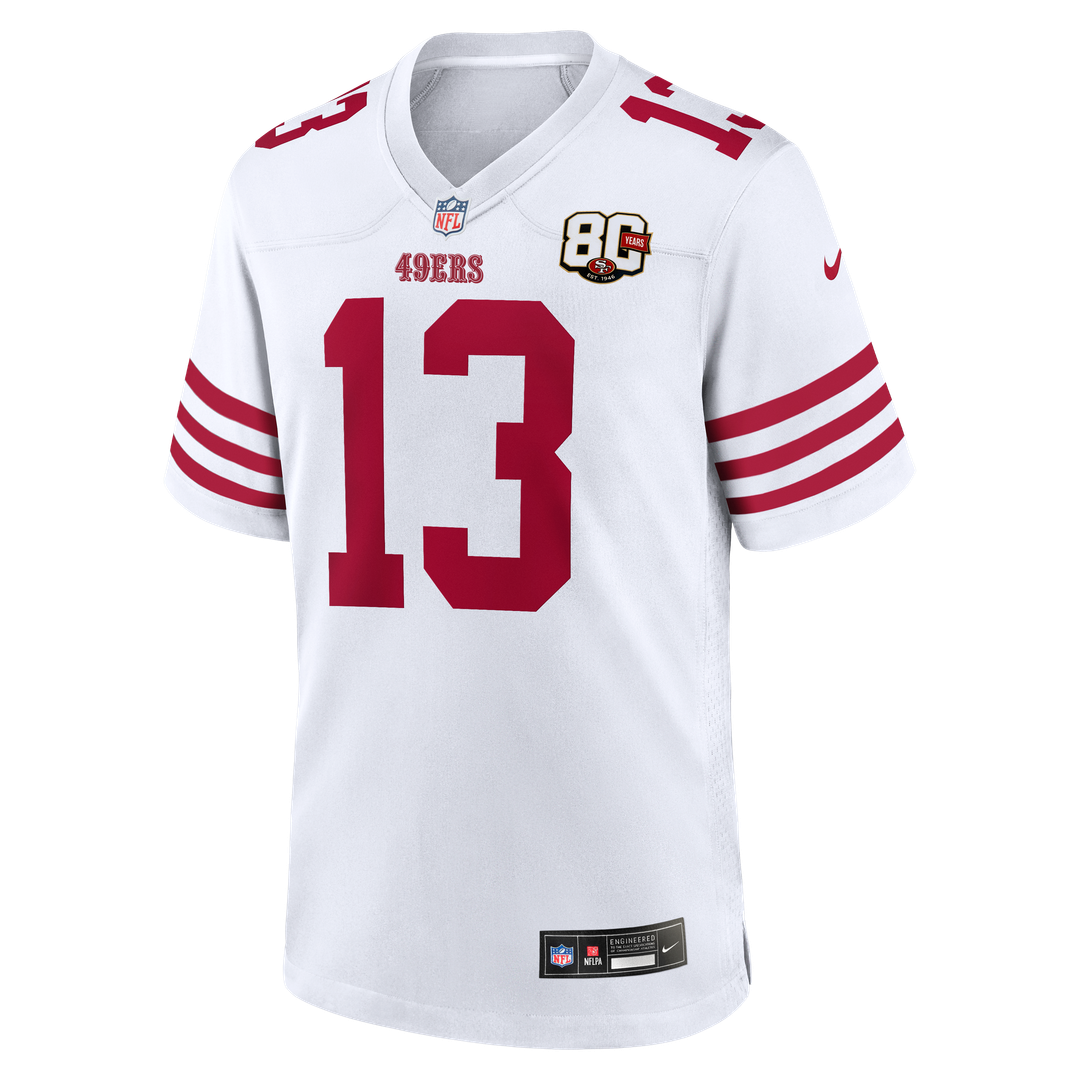 Brock Purdy San Francisco 49ers 80th Anniversary Game Jersey - White