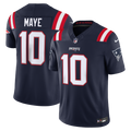 Drake Maye New England Patriots Team Vapor F.U.S.E. Stitched Limited Jersey - Navy
