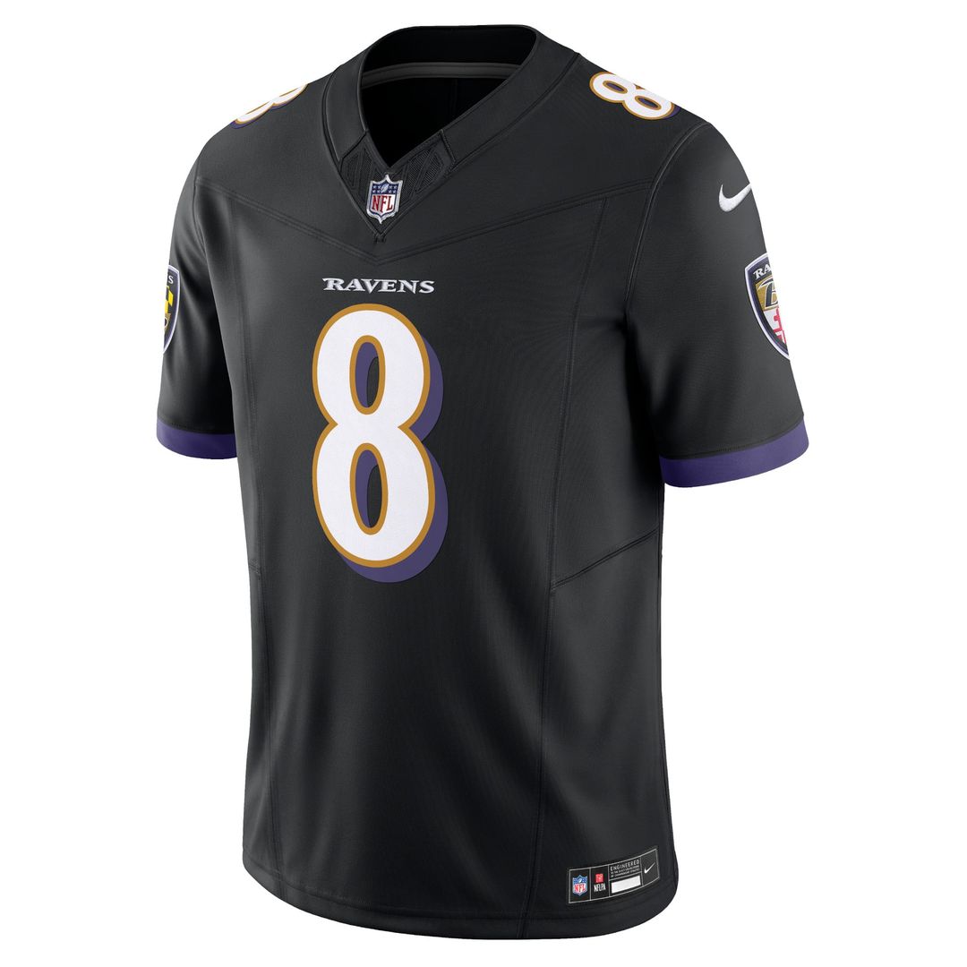 Lamar Jackson Baltimore Ravens Vapor F.U.S.E. Limited Jersey - Black
