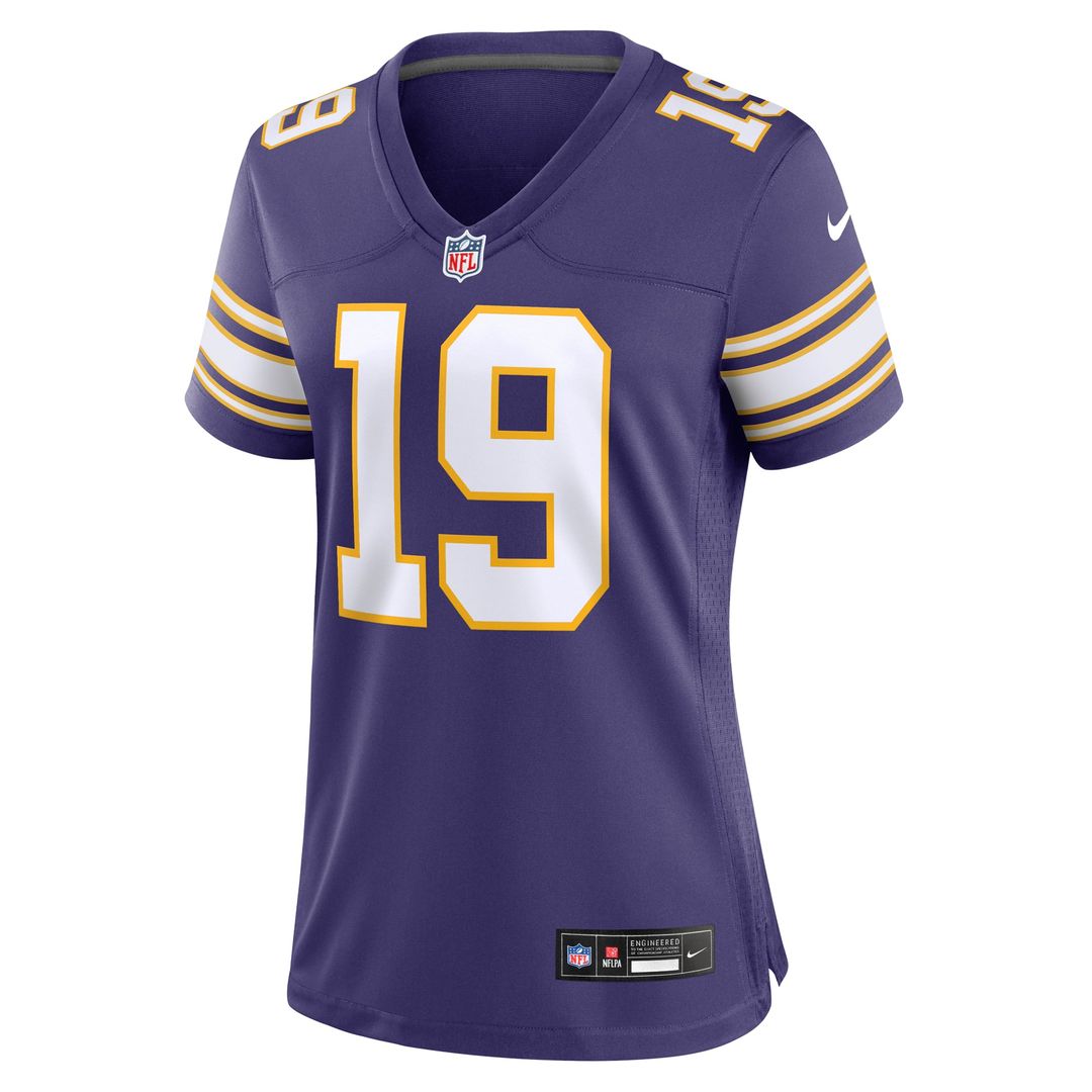 Adam Thielen Minnesota Vikings Women's Alternate Player Jersey - Purple