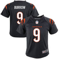 Joe Burrow Cincinnati Bengals Preschool Game Jersey - Black