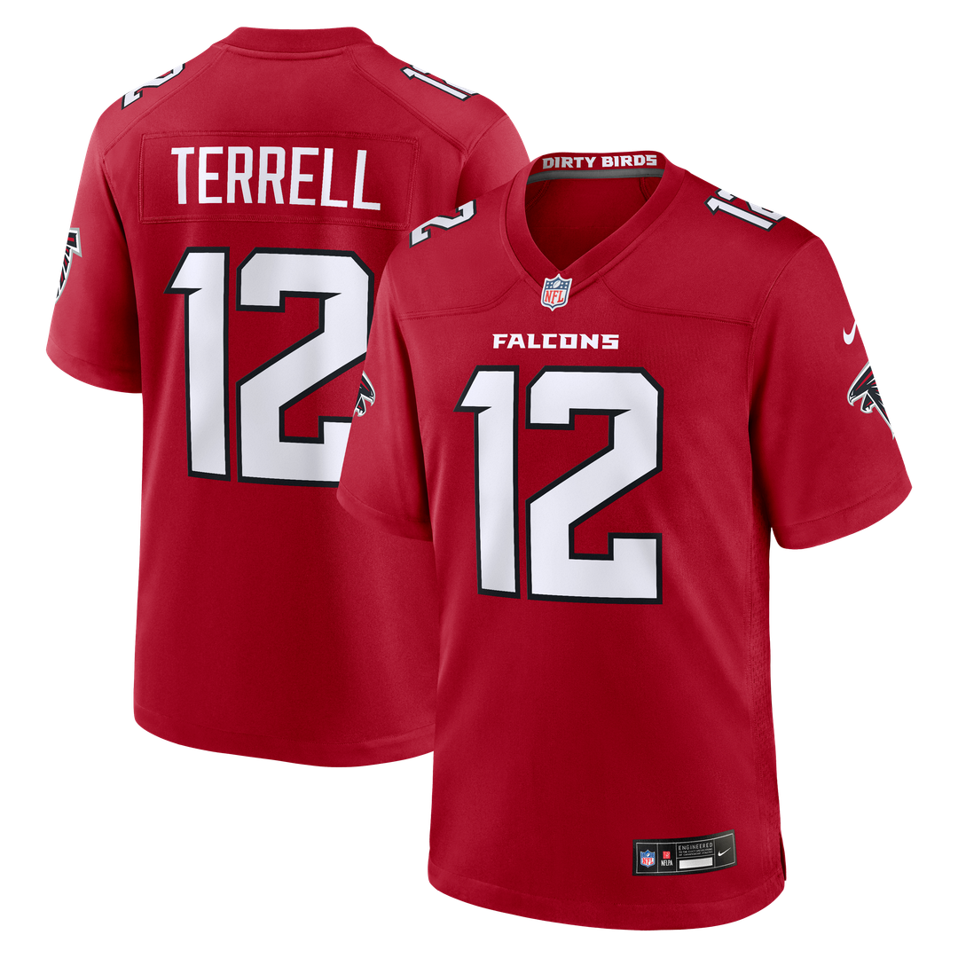 Avieon Terrell Atlanta Falcons Alternate Throwback Game Jersey - Black