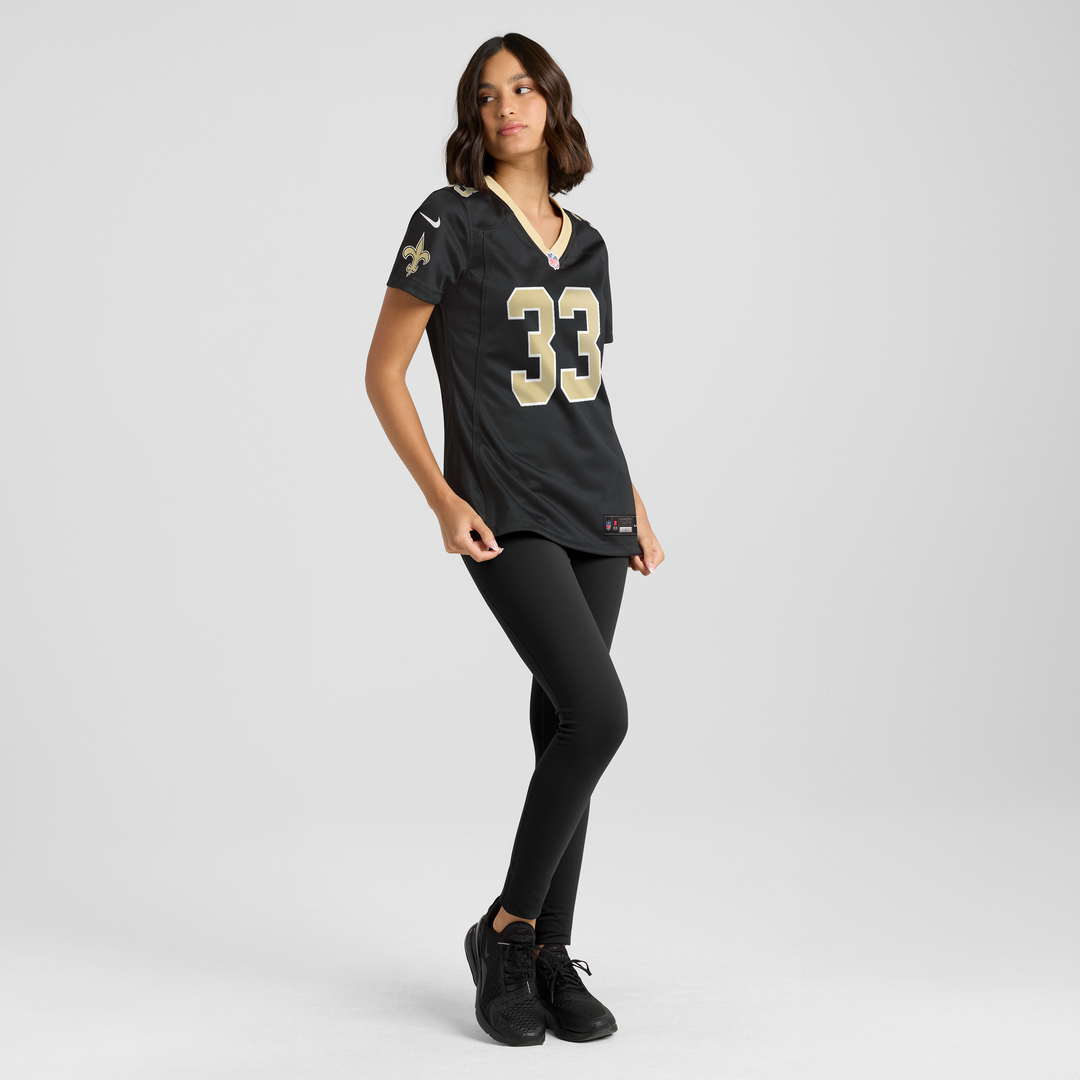 Anfernee Jennings New Orleans Saints Women's Team Game Jersey - Black