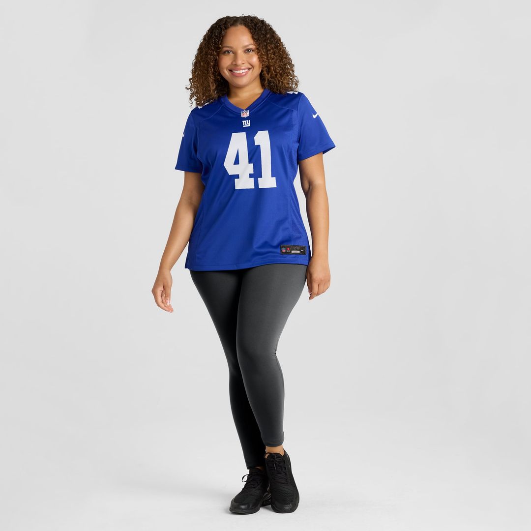 Micah McFadden New York Giants Women's Game Player Jersey - Royal