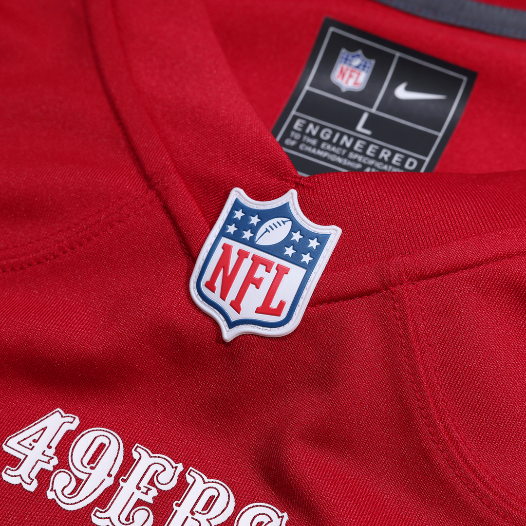 Vederian Lowe San Francisco 49ers Team Game Jersey - Scarlet