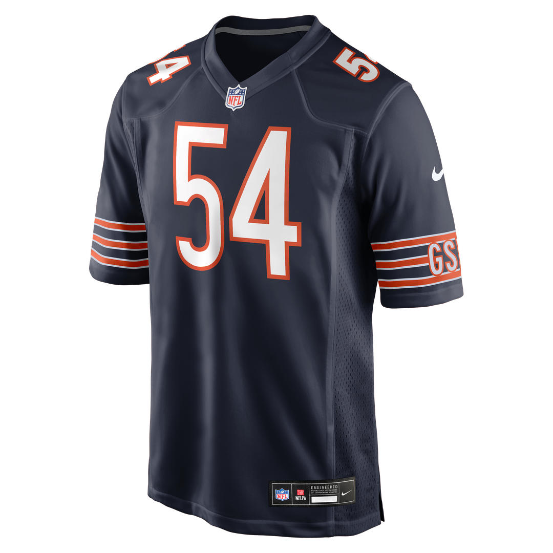 Brian Urlacher Chicago Bears Retired Player Game Jersey - White