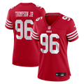 James Thompson Jr San Francisco 49ers Women's Team Game Jersey - Scarlet