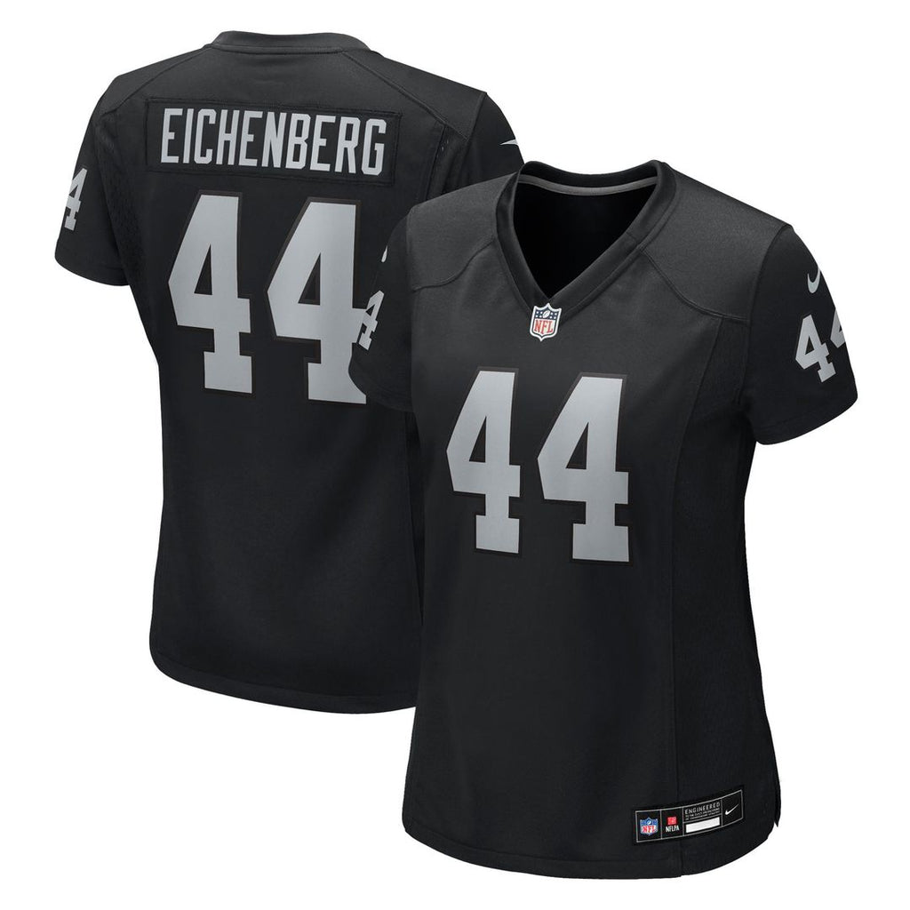 Tommy Eichenberg Las Vegas Raiders Women's Team Game Jersey - Black