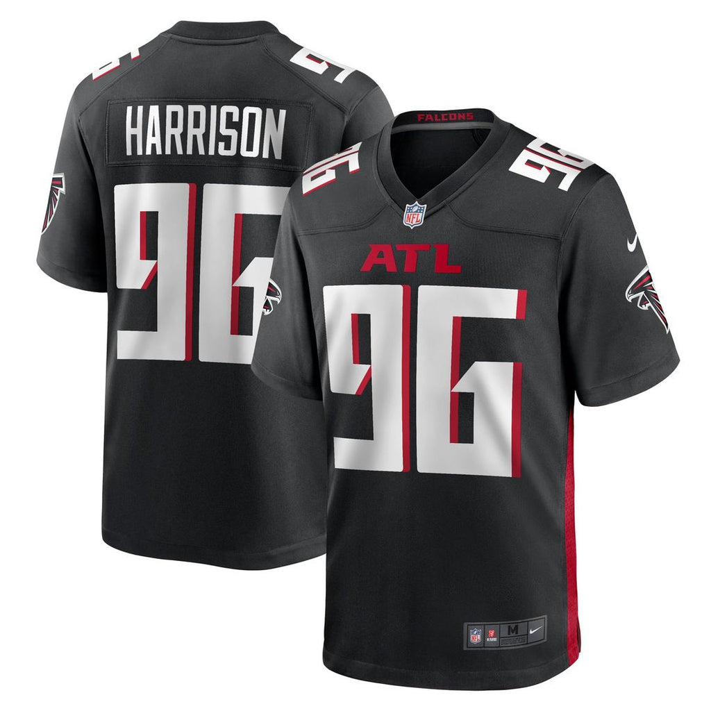 Zach Harrison Atlanta Falcons Team Game Jersey - Black