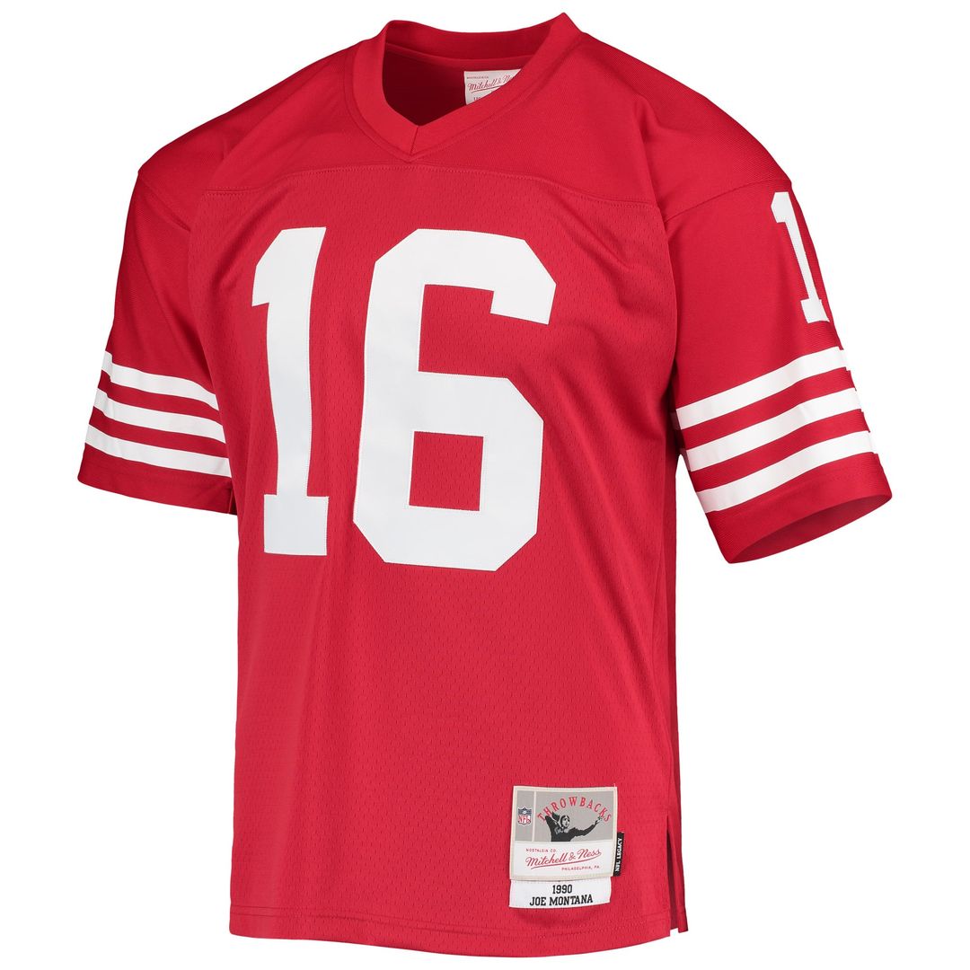 Joe Montana San Francisco 49ers Legacy Replica Jersey - Scarlet