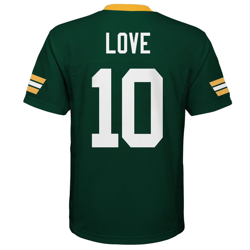 Jordan Love Green Bay Packers Outerstuff Preschool Replica Player Jersey - Green